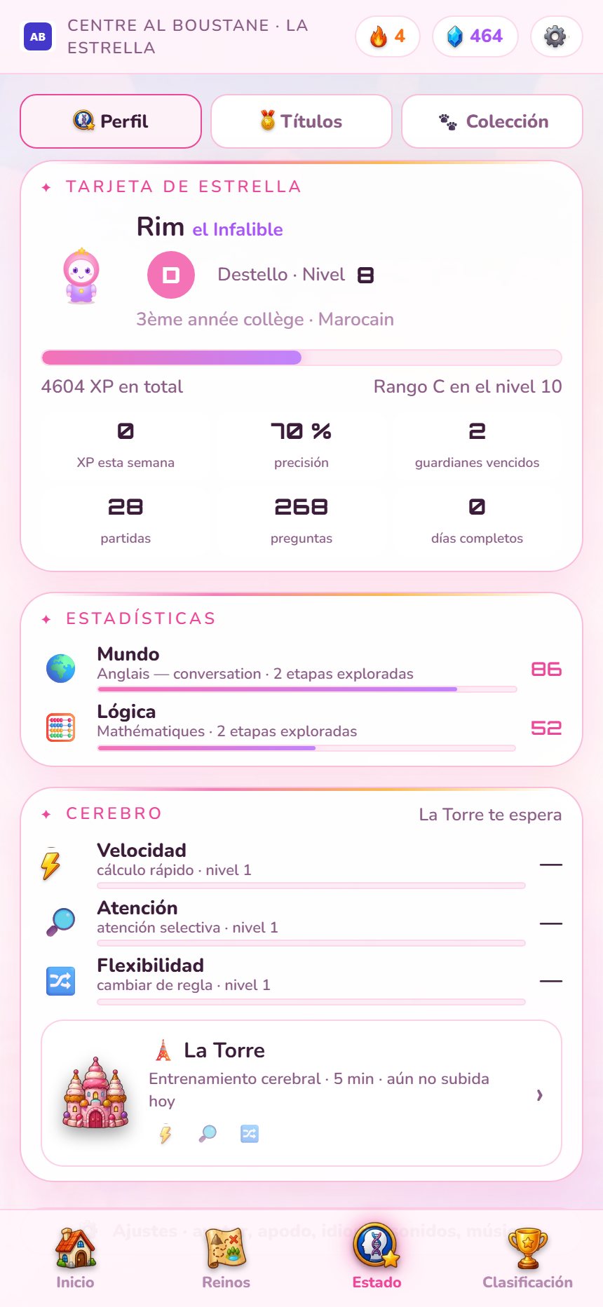 La Aventura: sus alumnos repasan por gusto.