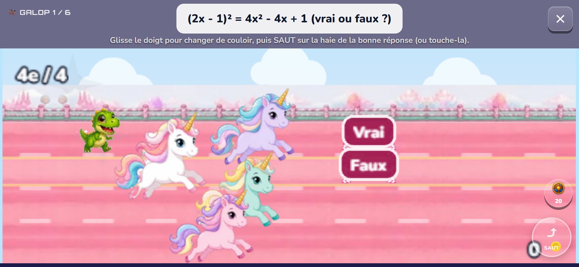 Licornes ou Destriers